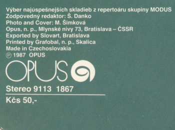 LP Modus: Zrkadlo Rokov