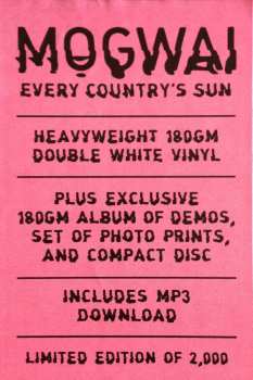 3LP/CD/Zestaw pudełkowy Mogwai: Every Country's Sun DLX | LTD | CLR
