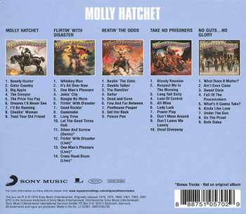 5CD/Zestaw pudełkowy Molly Hatchet: Original Album Classics
