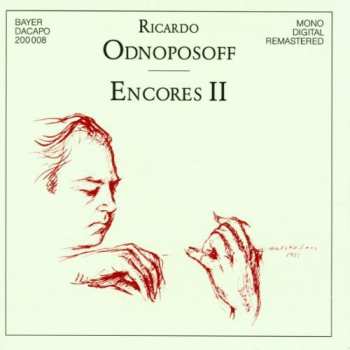 Album Mompou / Chopin / Sarasate / Falla: Encores Ii
