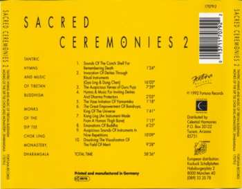 CD Monks Of The Dip Tse Chok Ling Monastery, Dharamsala: Sacred Ceremonies 2 - Tantric Hymns And Music Of Tibetan Buddhism