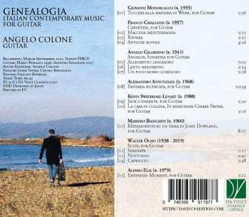 CD Angelo Gilardino: Genealogia (Italian Contemporary Music For Guitar)