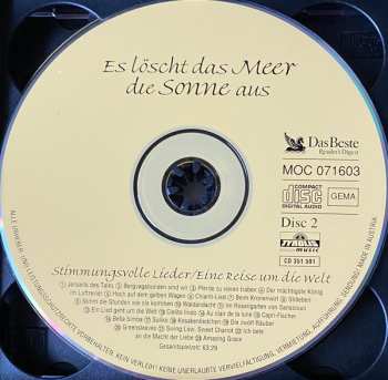 3CD/Zestaw pudełkowy Montanara Chor: Es Löscht Das Meer Die Sonne Aus (Das Beste Aus 40 Jahren)