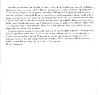 2CD Claudio Monteverdi: Madrigali - Libri I & II