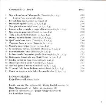 2CD Claudio Monteverdi: Madrigali - Libri I & II