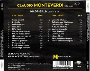 2CD Claudio Monteverdi: Madrigali - Libri V & VI