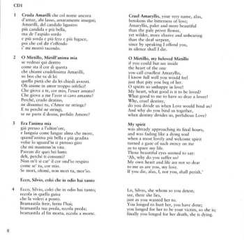 2CD Claudio Monteverdi: Madrigali - Libri V & VI