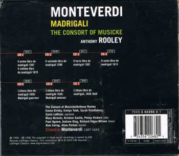 7CD/Zestaw pudełkowy Claudio Monteverdi: Madrigali