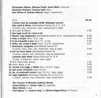 7CD/Zestaw pudełkowy Claudio Monteverdi: Madrigali