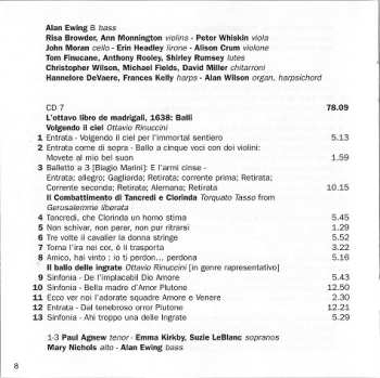 7CD/Zestaw pudełkowy Claudio Monteverdi: Madrigali