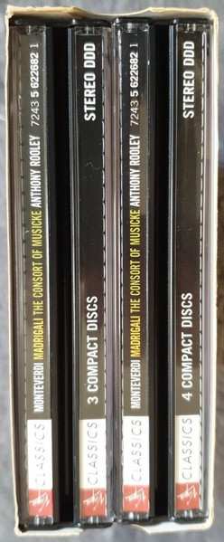 7CD/Zestaw pudełkowy Claudio Monteverdi: Madrigali