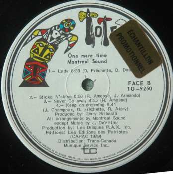 CD Montreal Sound: One More Time