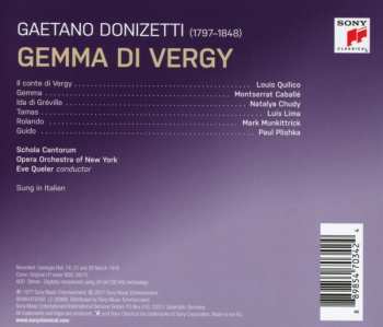 2CD Montserrat Caballé: Gemma Di Vergy 