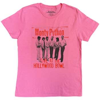 Merch Monty Python: Monty Python Ladies T-shirt: Hollywood Bowl (pink) (medium) M