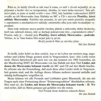 CD Moravanka: Písničky, Které Udělaly Moravanku 2