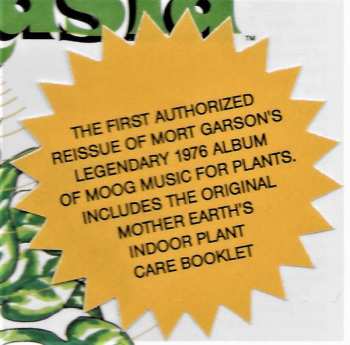 CD Mort Garson: Mother Earth's Plantasia