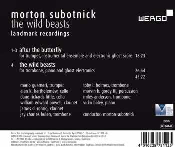 CD Morton Subotnick: The Wild Beasts - Landmark Recordings