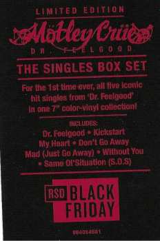 5SP/Zestaw pudełkowy Mötley Crüe: Dr. Feelgood - The Singles Box Set LTD | CLR