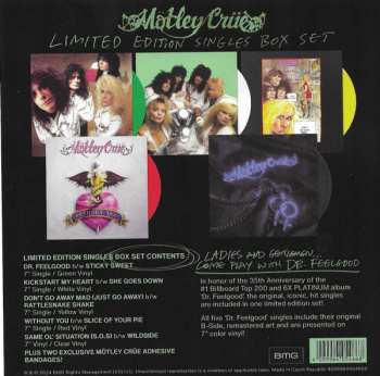 5SP/Zestaw pudełkowy Mötley Crüe: Dr. Feelgood - The Singles Box Set LTD | CLR
