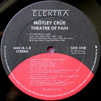 CD Mötley Crüe: Theatre Of Pain - 40th Anniversary