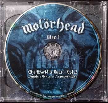 2CD Motörhead: The Wörld Is Ours - Vol 2 (Anyplace Crazy As Anywhere Else)