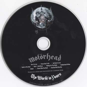 CD Motörhead: The Wörld Is Yours