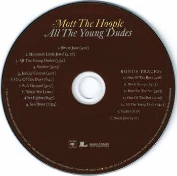 CD Mott The Hoople: All The Young Dudes