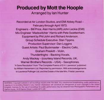 CD Mott The Hoople: Mott