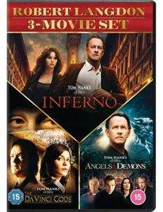 3DVD Movie: Da Vinci Code/angels And Demons/inferno