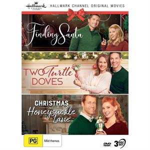 3DVD Movie: Hallmark Christmas Collection 24 (finding Santa/two Turtle Doves/christmas On Honeysuckle Lane)
