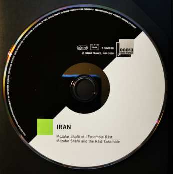 CD Mozafar Shafii: Iran: Mozafar Shafii Et L'Enselble Râst = Iran: Mozafar Shafii And The Râst Emsemble