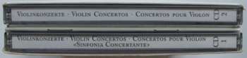 2CD/Zestaw pudełkowy Berliner Philharmoniker: Violinkonzerte Nr. 2 Und 4 - «Sinfonica Concertante» K. 364 - Violinkonzerte Nr. 3 Und 5