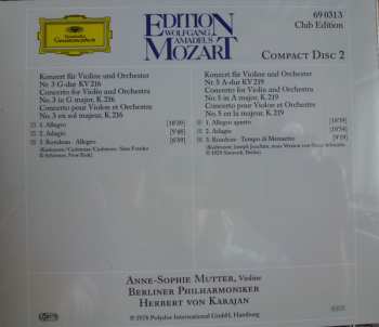 2CD/Zestaw pudełkowy Berliner Philharmoniker: Violinkonzerte Nr. 2 Und 4 - «Sinfonica Concertante» K. 364 - Violinkonzerte Nr. 3 Und 5