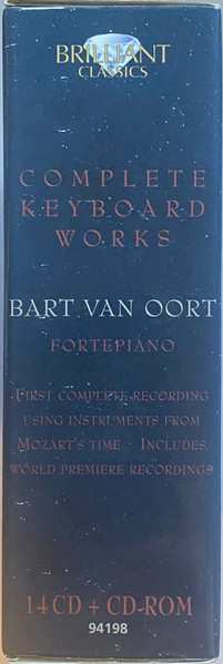 14CD/Zestaw pudełkowy Wolfgang Amadeus Mozart: Complete Keyboard Works