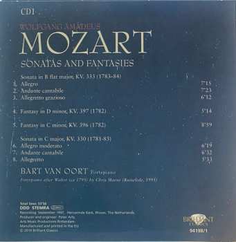 14CD/Zestaw pudełkowy Wolfgang Amadeus Mozart: Complete Keyboard Works