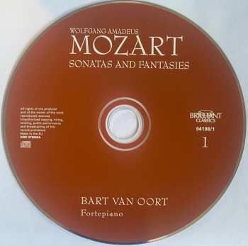 14CD/Zestaw pudełkowy Wolfgang Amadeus Mozart: Complete Keyboard Works