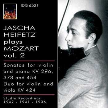 Album Mozart / Bay / Heifetz / Primrose: Violin Sons