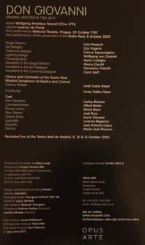 2DVD Wolfgang Amadeus Mozart: Don Giovanni
