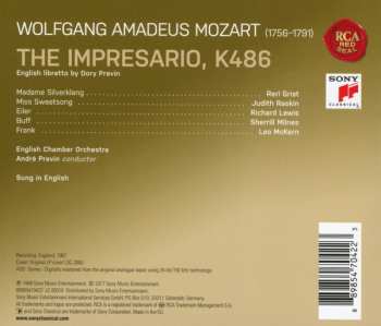 CD Wolfgang Amadeus Mozart: The Impresario