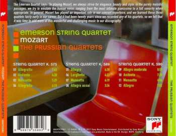 CD Wolfgang Amadeus Mozart: The Prussian Quartets
