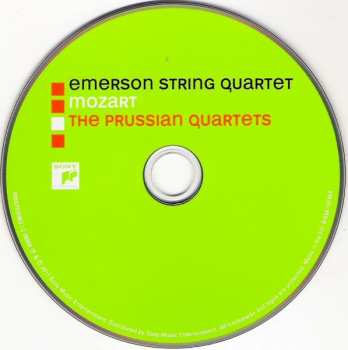 CD Wolfgang Amadeus Mozart: The Prussian Quartets