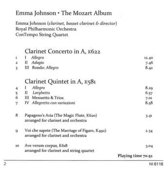 CD Wolfgang Amadeus Mozart: The Mozart Album