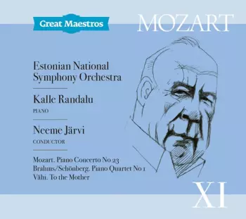 Wolfgang Amadeus Mozart: Piano Concerto No. 23; Piano Quartet No. 1; To The Mother