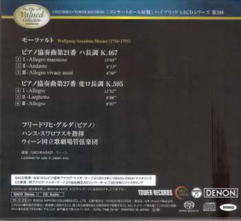 SACD Wolfgang Amadeus Mozart: Piano Concertos No. 21 & No. 27 LTD | DIGI