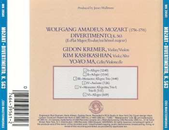 CD Wolfgang Amadeus Mozart: Divertimento, K.563