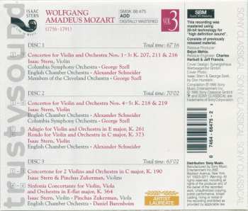 3CD Wolfgang Amadeus Mozart: Violin Concertos Nos. 1–5 • Sinfonia Concertante, K. 364 • Concertone, K. 190