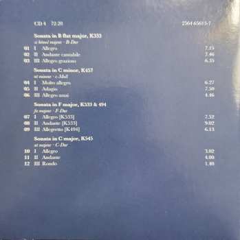 6CD/Zestaw pudełkowy Wolfgang Amadeus Mozart: Piano Sonatas