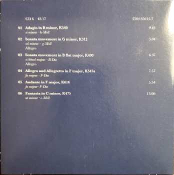 6CD/Zestaw pudełkowy Wolfgang Amadeus Mozart: Piano Sonatas