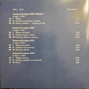 6CD/Zestaw pudełkowy Wolfgang Amadeus Mozart: Piano Sonatas