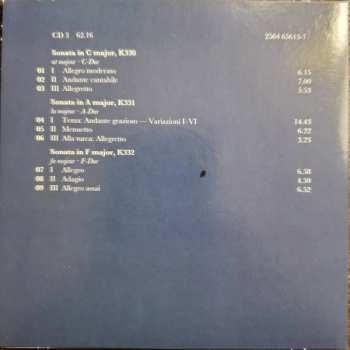6CD/Zestaw pudełkowy Wolfgang Amadeus Mozart: Piano Sonatas